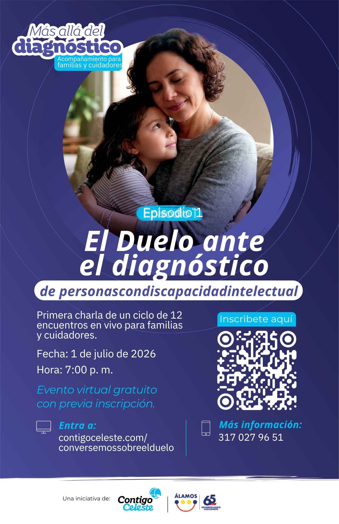 Afiche: El duelo ante el diagnóstico — Episodio 1