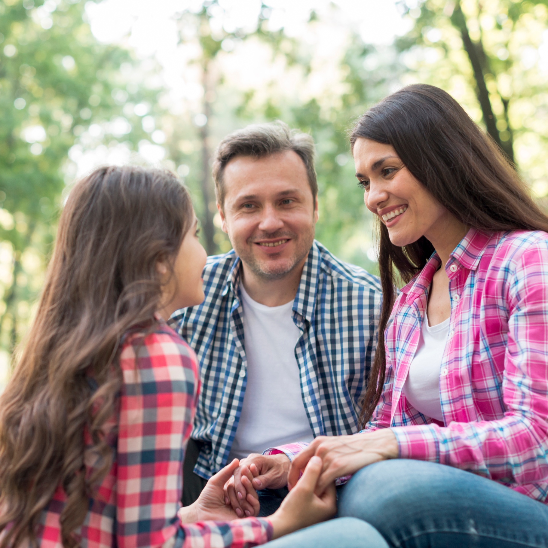 Familias voluntarias acompañando a otras familias